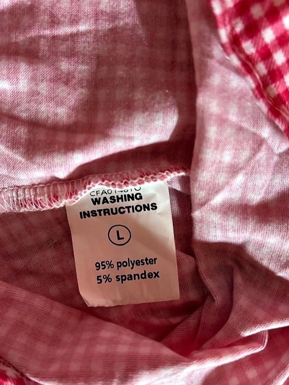 gingham halter top - Picture 4 of 4